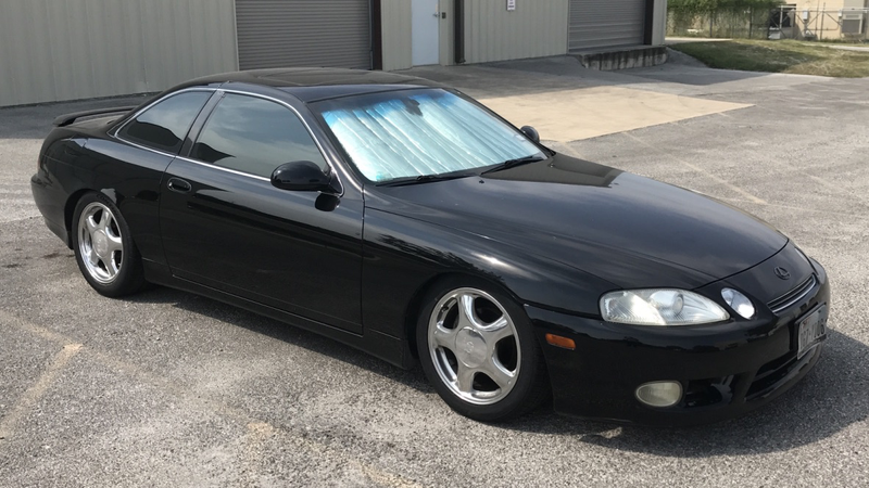 My buddy put MkIV Supra rims on his SC300.